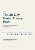 The 30-Day Guitar Theory Path